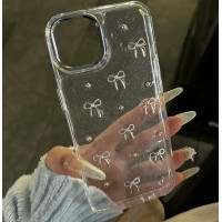 Чехол накладка Silver Bow  iPhone 16e Прозрачная