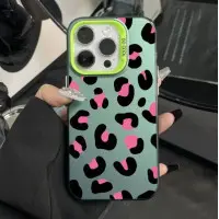 Накаладка So Cool iPhone 13 Леопард Зелений