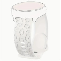 Ремешок Amazfit Bip Универсальный 20мм Силикон Leopard ((K) Ремешок Amazfit Bip Универсальный 20мм Силикон Leopard ((K)