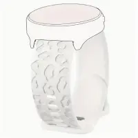 Ремешок Amazfit Bip Универсальный 20мм Силикон Leopard ((K)