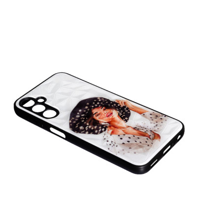 Чехол накладка Prisma Ladies Samsung A245 (A24) Девушка в шляпе