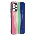 Чехол накладка Rainbow Samsung A325 (A32) Розовая