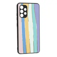 Чехол накладка Rainbow Samsung A325 (A32) Розовый Песок