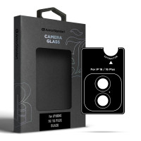 Захисне скло на камеру ArmorStandart Black Icon  iPhone 16/16 Plus Чорне