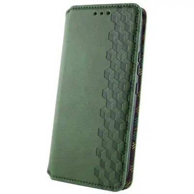 Чехол-книжка Getman Cubic Samsung A356 (A35) Зеленая