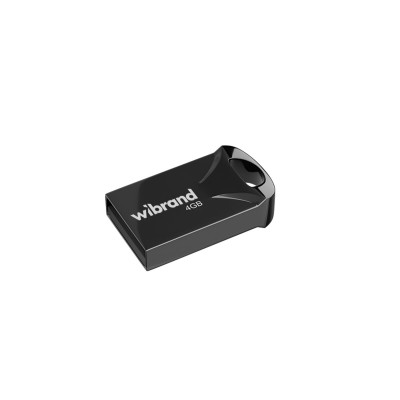 Флеш пам'ять USB 4Gb Wibrand Hawk USB 2.0 Чорна
