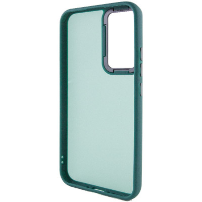 Чехол накладка на телефон Lyon Frosted Xiaomi Redmi 10C/12C/Poco C40 Зеленая