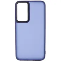 Чехол накладка Lyon Frosted Xiaomi Redmi 10C/12C/Poco C40 Синяя (Navy Blue)