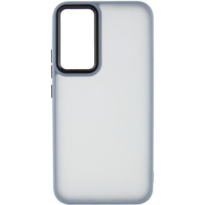 Чехол накладка Lyon Frosted Xiaomi Redmi Note 12S Голубая (Sierra Blue)