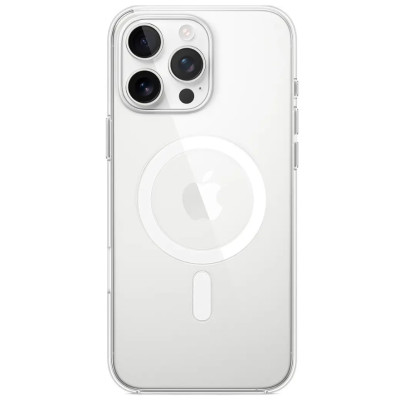 Чохол накладка TPU Clear MagSafe iPhone 16 Pro Max Прозора