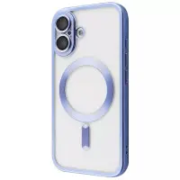 Чехол Накладка Metal Matte MagSafe iPhone 17 Ultramarine