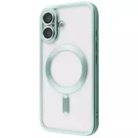 Чехол Накладка Metal Matte MagSafe iPhone 17 Teal