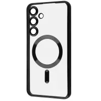Чехол Накладка WAVE Metal MagSafe Samsung S26 Plus (S947) Черная