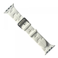 Ремінець Apple Watch 38мм Силікон Kilim Single Білий Ремінець Apple Watch 38мм Силікон Kilim Single Білий