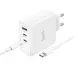 Сетевое зарядное устройство Hoco N30 65W 1USB+ 2USB-С + Кабель Type-C to Type-C White, Белый Сетевое зарядное устройство Hoco N30 65W 1USB+ 2USB-С + Кабель Type-C to Type-C White, Белый