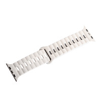 Ремінець Apple Watch 42/44/45/49мм Simple White/Black Білий/Чорний Ремінець Apple Watch 42/44/45/49мм Simple White/Black Білий/Чорний