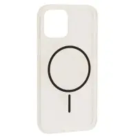 Чехол Накладка Clear Magnetic (Color Slim MS) iPhone 15 Pro Max Черная