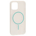 Чехол Накладка Clear Magnetic (Color Slim MS) iPhone 15 Pro Max Голубая