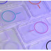 Чехол Накладка Clear Magnetic (Color Slim MS) iPhone 15 Pro Max Голубая