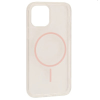 Чохол Накладка Clear Magnetic (Color Slim MS) iPhone 15 Pro Max Рожева Чохол Накладка Clear Magnetic (Color Slim MS) iPhone 15 Pro Max Рожева