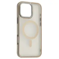 Чехол накладка Perfect MagSafe iPhone 16 Pro Сіра (Titanium Gray)