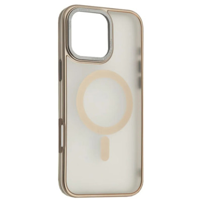 Чехол накладка Perfect MagSafe iPhone 16 Pro Сіра (Titanium Gray)
