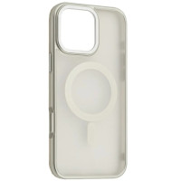 Чехол накладка Perfect MagSafe iPhone 16 Pro Срібна (Titanium Silver) Чехол накладка Perfect MagSafe iPhone 16 Pro Срібна (Titanium Silver)