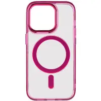 Чехол накладка Iris with MagSafe iPhone 12/12 Pro Бордовая