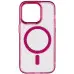 Чехол накладка Iris with MagSafe iPhone 12/12 Pro Бордовая