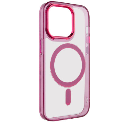 Чехол накладка Iris with MagSafe iPhone 12/12 Pro Бордовая