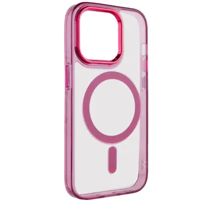 Чехол накладка Iris with MagSafe iPhone 12/12 Pro Бордовая