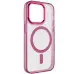 Чехол накладка Iris with MagSafe iPhone 12/12 Pro Бордовая