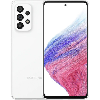 Смартфон Samsung A536 (A53) 5G 6/128GB Awesome White, белый