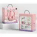 Беспроводные наушники LED UNICORN (STN27K) Pink, Розовые Беспроводные наушники LED UNICORN (STN27K) Pink, Розовые
