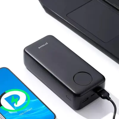 Универсальная мобильная батарея Повербанк Proove Illuminator SE 30000mAh 22.5W Черный