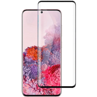 Защитное стекло 5D Samsung G980 (S20) Чёрное