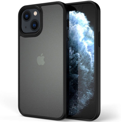 Чехол накладка Metal Buttons iPhone 13 mini Черная