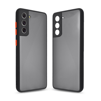 Чехол накладка Frame Matte Samsung G991 (S21) Черная