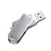 Флеш пам\'ять USB 32Gb XO DK03 USB3.0+Type-C Silver, Срібний