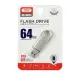 Флеш память USB 64Gb XO DK03 USB3.0+Type-C Silver, Серебристый
