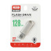 Флеш пам\'ять USB 128Gb XO DK03 USB3.0+Type-C Silver, Срібний
