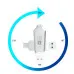 Флеш пам\'ять USB 128Gb XO U50 USB3.0+Type-C Silver, Срібний