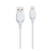 Кабель дата XO NB103 USB Type A - Lightning 1м Білий