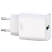 Сетевое зарядное устройство XO L103 Q.C 3.0 3A 1USB White, Белый