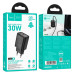 Мережевий зарядний пристрій Hoco N62 PD (30W) Black, Чорний