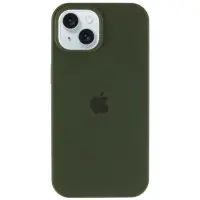 Чехол накладка HC MagSafe (AA) iPhone 13 Зеленая/ Cyprus Green