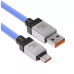 Кабель дата Baseus CoolPlay USB Type A - Type-C 100W 2м Синій