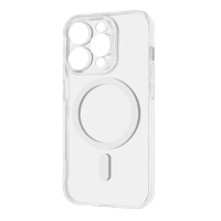 Чехол накладка Baseus Crystal MagSafe iPhone 15 Pro Прозрачная Чехол накладка Baseus Crystal MagSafe iPhone 15 Pro Прозрачная