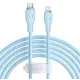 Кабель дата Baseus Pudding Type-C to Lightning 2.4A 1.2м Синий Кабель дата Baseus Pudding Type-C to Lightning 2.4A 1.2м Синий