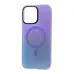 Чохол накладка WAVE Matte Gradient MagSafe iPhone 15 Pro Max Світло-фіолетова/Блакитна